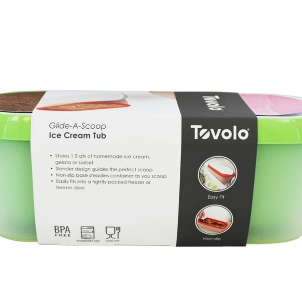 Tovolo Green Ice Cream Tub